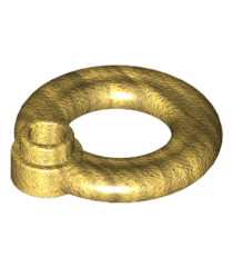 LEGO - Minifiguur-accessoire, reddingsboei - Pearl Gold | N - Thumbnail