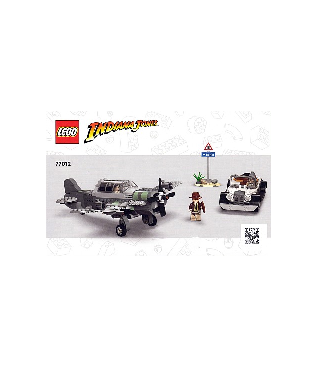 LEGO - Jachtvliegtuig-achtervolging-Instructieboek - | N