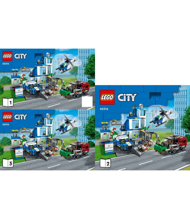 LEGO - Politiebureau-Instructieboek - | N