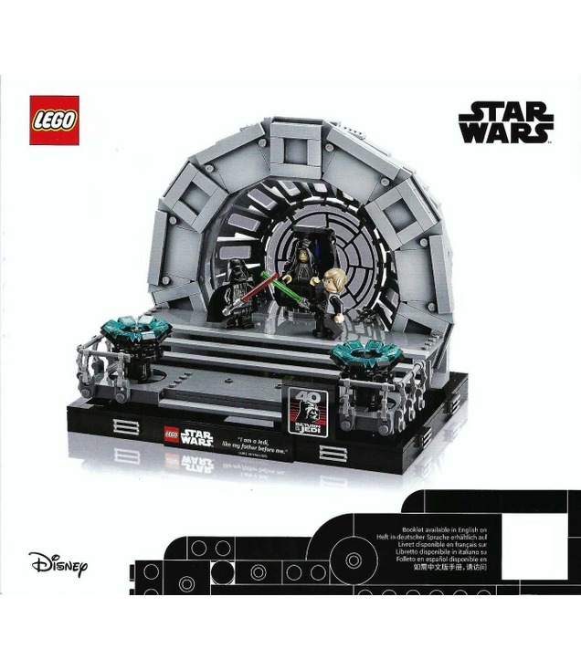 LEGO - Keizerlijke troonzaal diorama-Instructieboek - | N