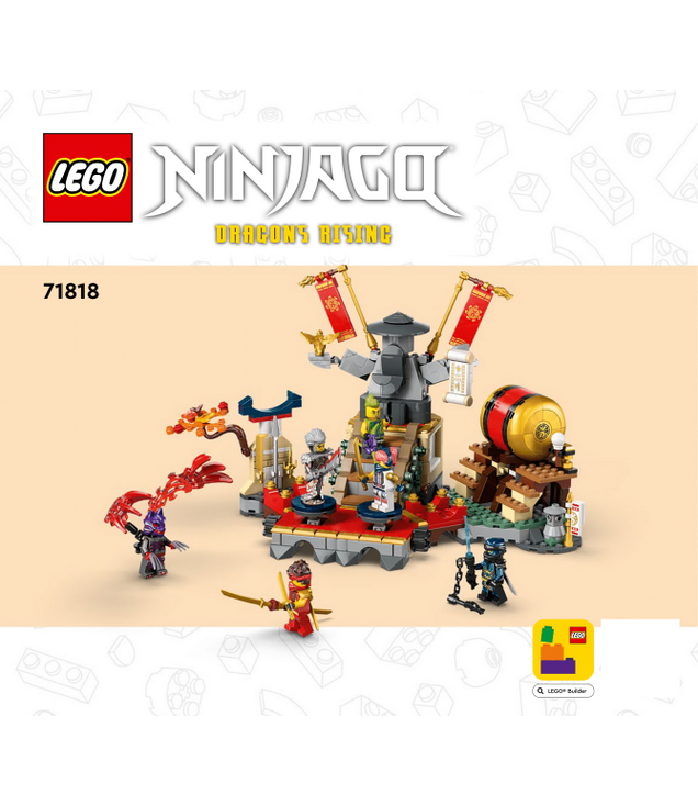 LEGO - Toernooigevechtsarena-Instructieboek - | N