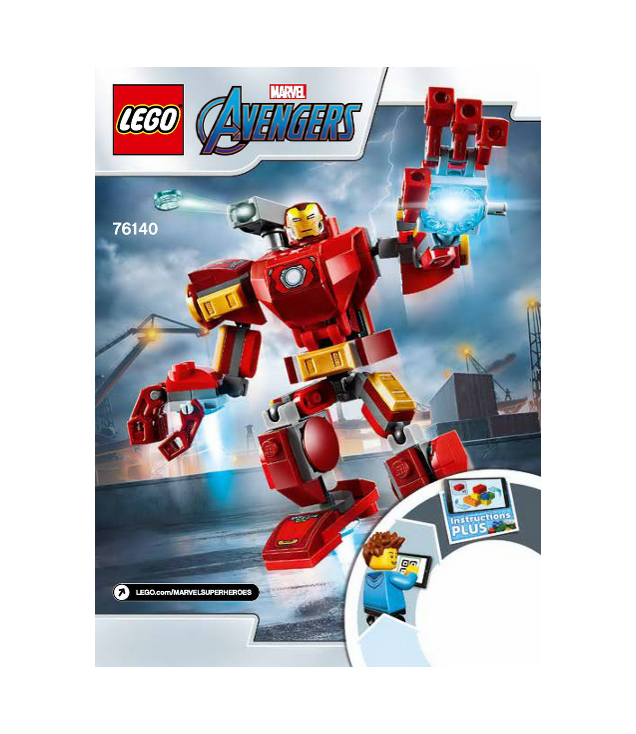 LEGO - Iron Man-mech-Instructieboek - (Not Applicable) | N