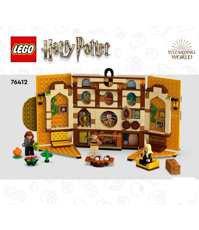 LEGO - Huffelpuf huisbanier-Instructieboek - | N
