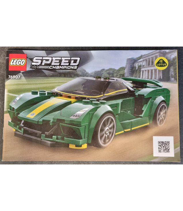 LEGO - Lotus Evija-Instructieboek - | N