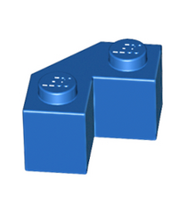 LEGO - Steen, gemodificeerd facet 2 x 2 - Blue | N - Thumbnail
