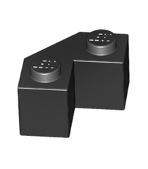 LEGO - Steen, gemodificeerd facet 2 x 2 - Black | N - Thumbnail