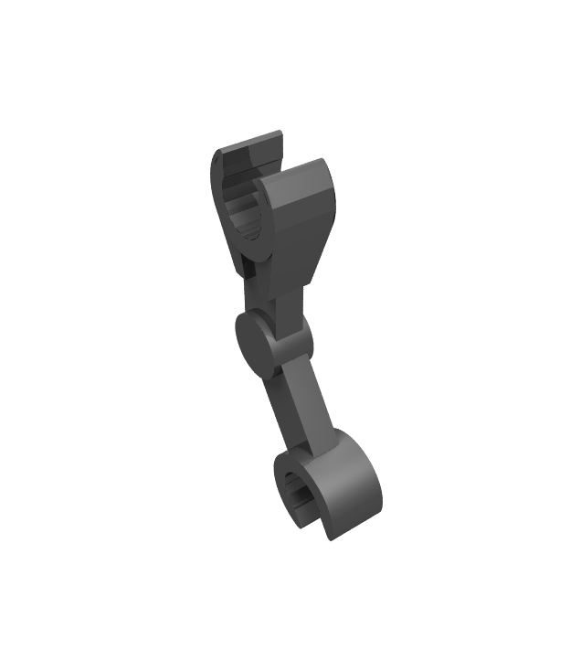 LEGO - Arm mechanisch, gevechtsdroid - Pearl Dark Gray | N