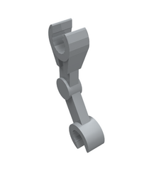 LEGO - Arm mechanisch, gevechtsdroid - Light Bluish Gray | N - Thumbnail