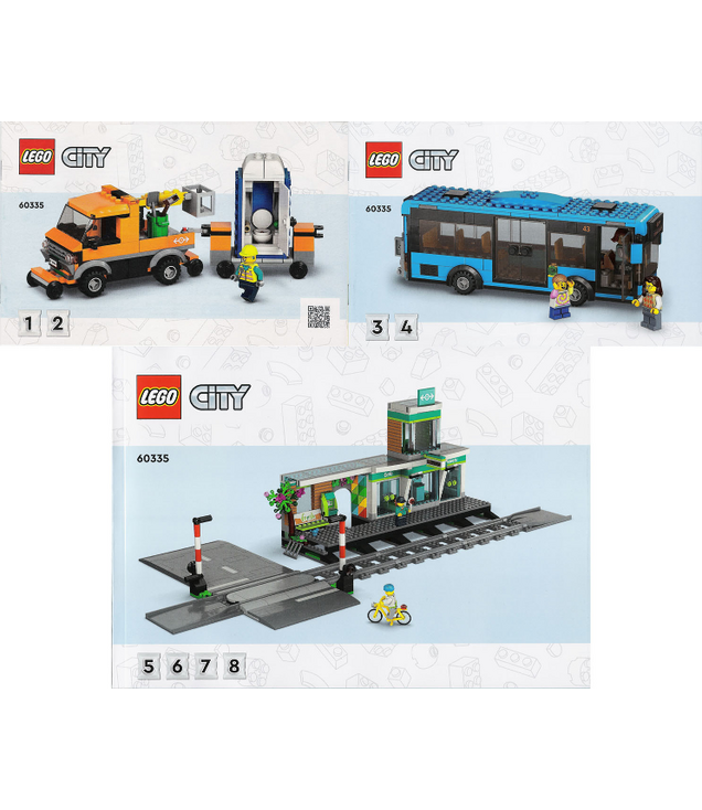LEGO - Treinstation-Instructieboek - | N