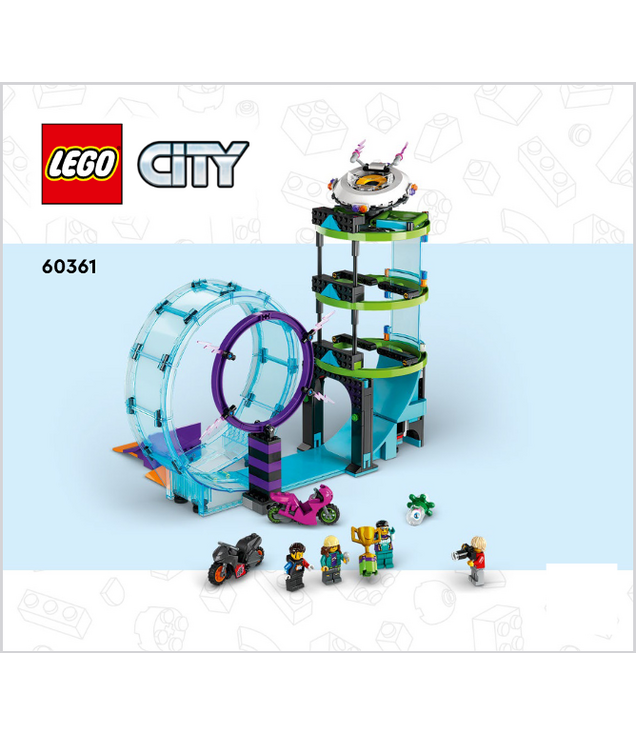LEGO - Ultieme stunt­rijdersuitdaging-Instructieboek - | N
