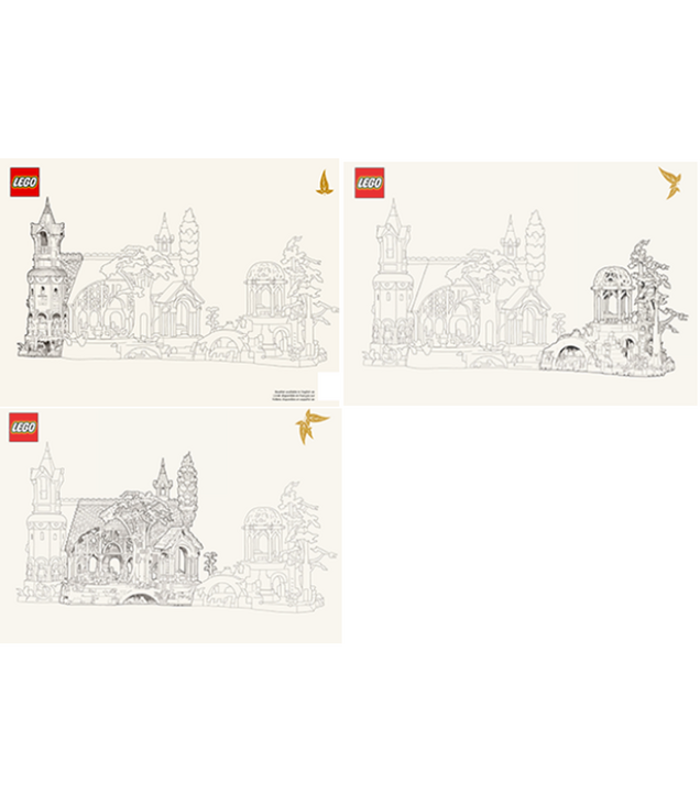 LEGO - Rivendel-Instructieboek - | N
