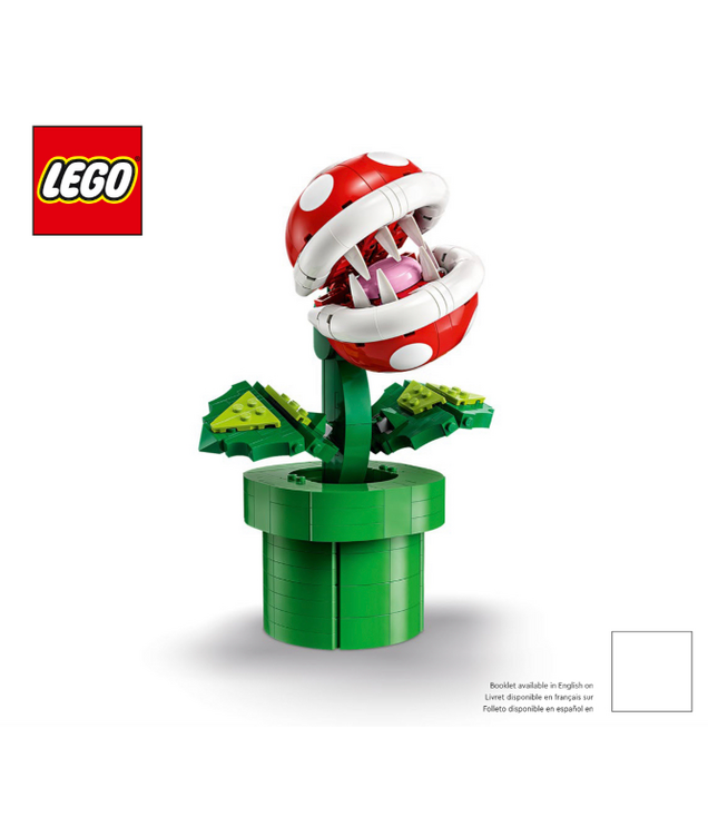 LEGO - Piranha-plant-Instructieboek - | N