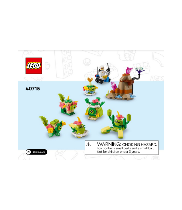 LEGO - Alien-pack-Instructieboek - | N
