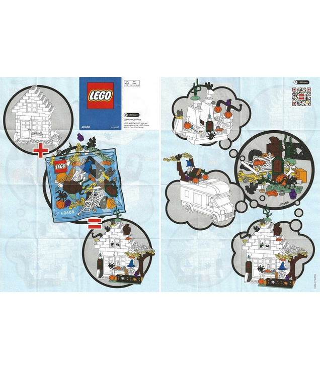 LEGO - Halloween Fun VIP aanvullings­polybag-Instructieboek - | N