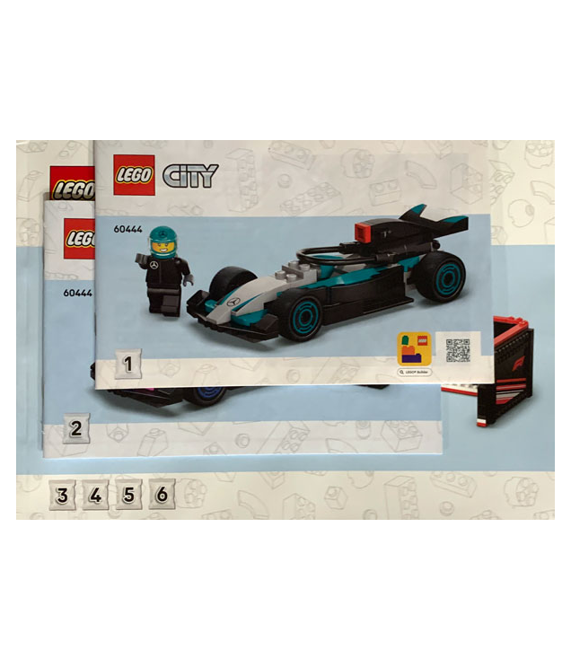 LEGO - F1-garage & Mercedes-AMG & Alpine-auto’s-Instructieboek - | N