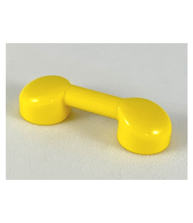 LEGO - Staaf 1 x 3 met 2 nopaansluitingen (radiohandgreep / telefoonhoorn) - Yellow | N