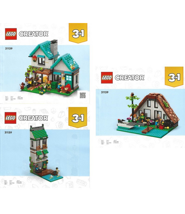LEGO - Gezellig huis-Instructieboek - | N