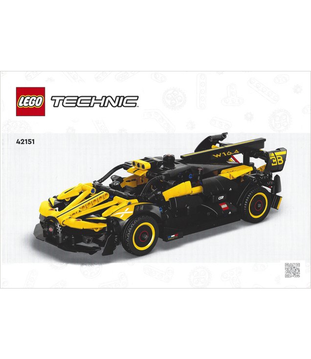 LEGO - Bugatti Bolide-Instructieboek - | N