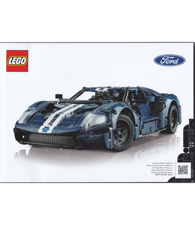 LEGO - 2022 Ford GT-Instructieboek - | N