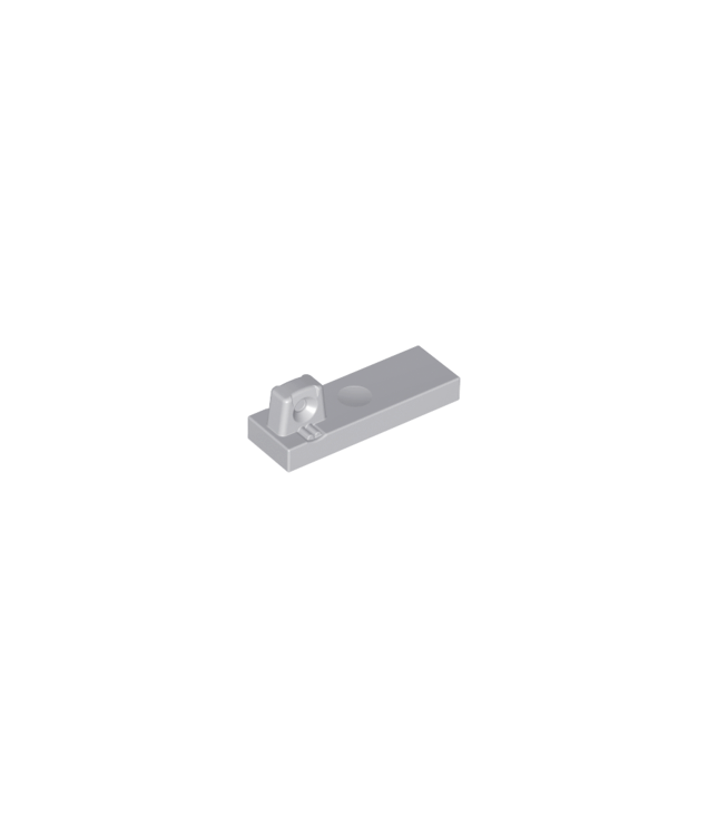 LEGO - Scharniertegel 1 x 3 vergrendelend met 1 vinger bovenop - Light Bluish Gray | N