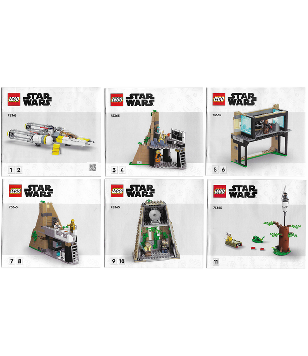 LEGO - Yavin 4 rebellenbasis-Instructieboek - | N