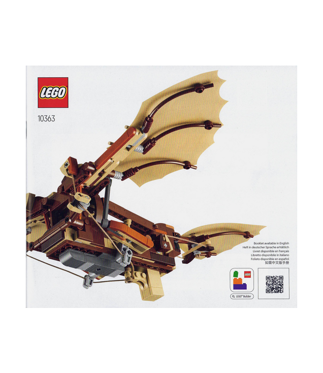 LEGO - Leonardo da Vinci’s vliegmachine-Instructieboek - | N