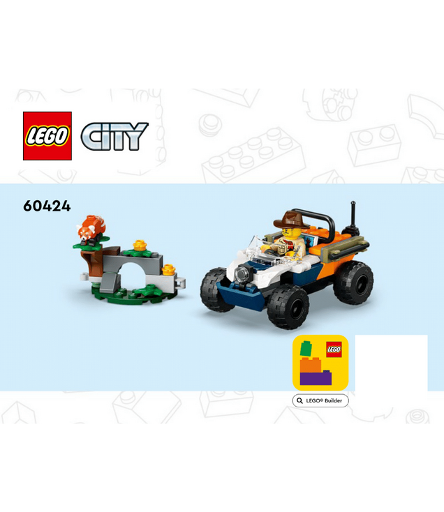 LEGO - Jungle verkenningsquad-Instructieboek - | N