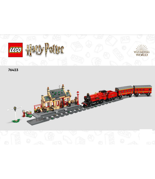 LEGO - Zweinstein Express & Zweinsveld-station-Instructieboek - | N