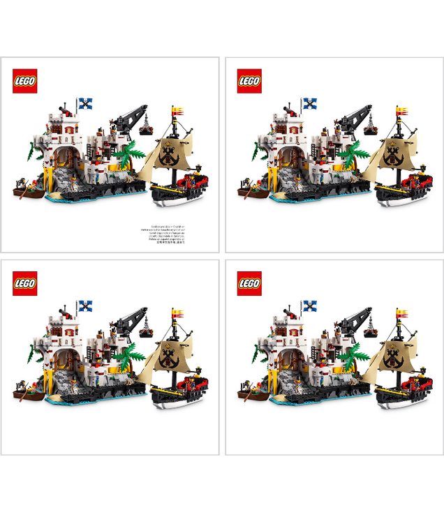LEGO - Eldoradofort-Instructieboek - | N