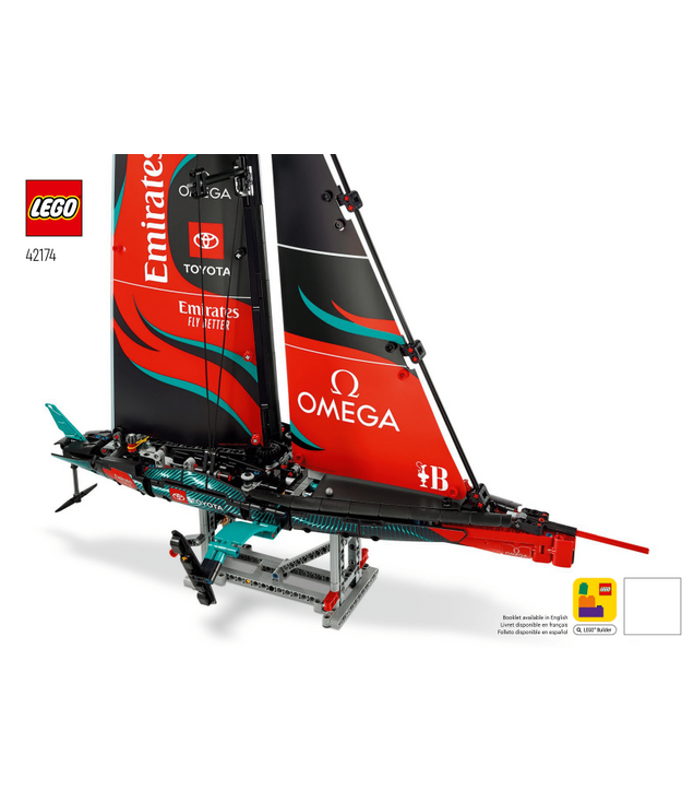 LEGO - Emirates Team New Zealand AC75-jacht-Instructieboek - | N