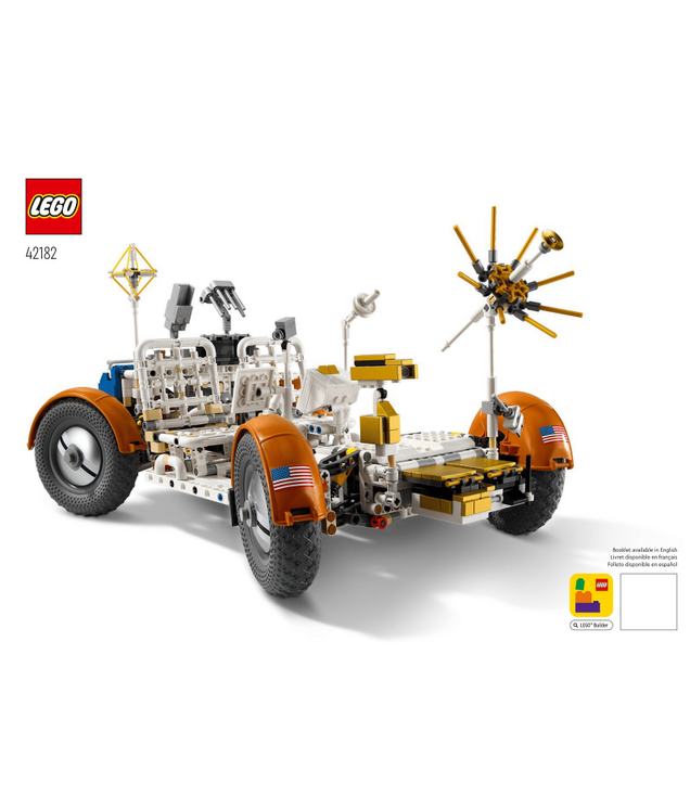 LEGO - NASA Apollo maanrover (LRV)-Instructieboek - | N