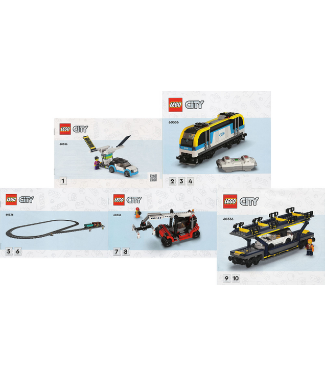 LEGO - Goederentrein-Instructieboek - | N