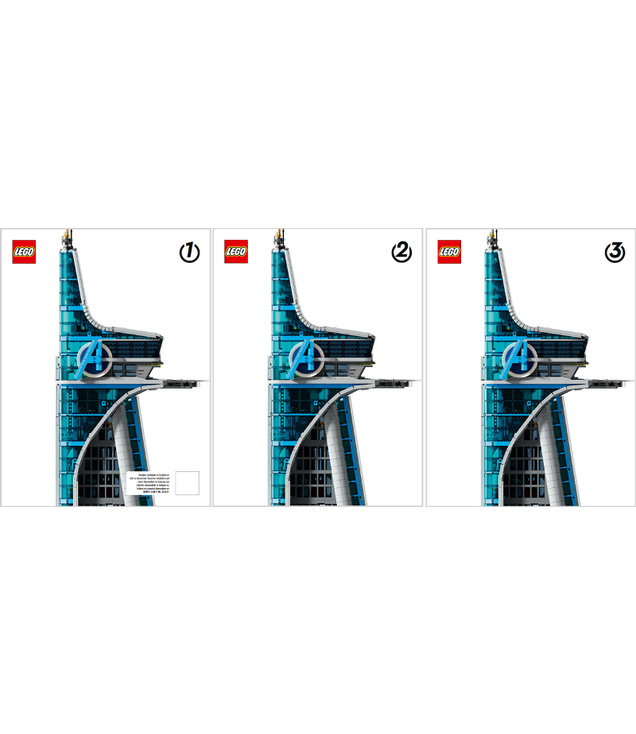 LEGO - Avengers-toren-Instructieboek - | N