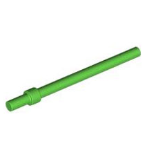 LEGO - Staaf 6L met stopring - Bright Green | N - Thumbnail