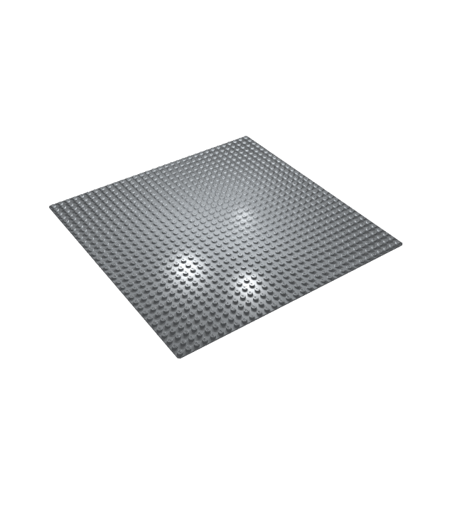 LEGO - Bouwplaat 32 x 32 - Light Bluish Gray | N