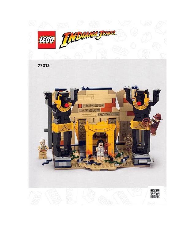 LEGO - Ontsnapping uit het verloren graf-Instructieboek - | N