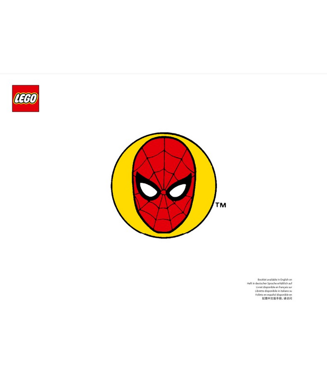 LEGO - De geweldige Spider-Man-Instructieboek - | N