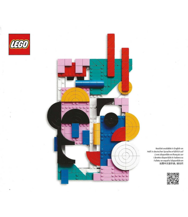 LEGO - Moderne kunst-Instructieboek - | N