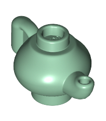 LEGO - Minifiguur-accessoire, theepot - Sand Green | N - Thumbnail