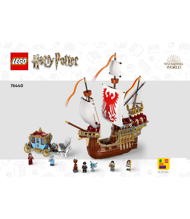 LEGO - Toverschool Toernooi: De aankomst-Instructieboek - | N