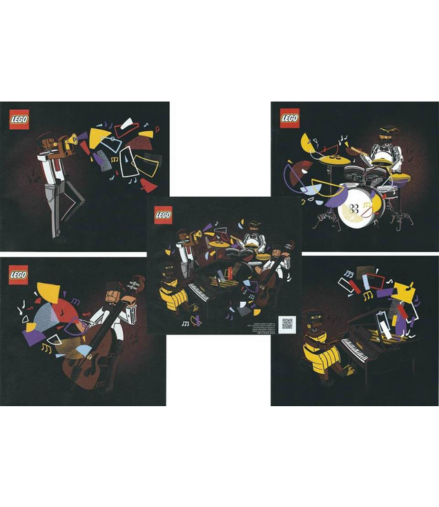 LEGO - Jazzkwartet-Instructieboek - | N