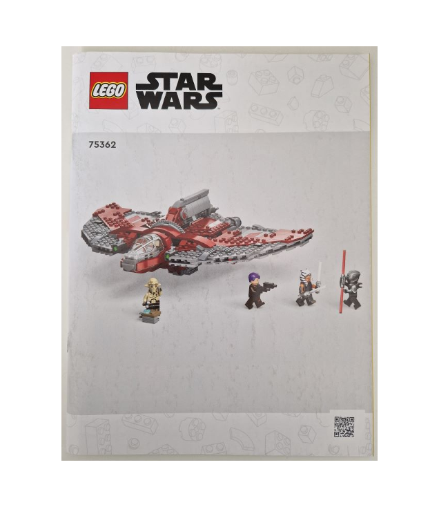 LEGO - Ahsoka Tano’s T-6 Jedi-shuttle-Instructieboek - | N