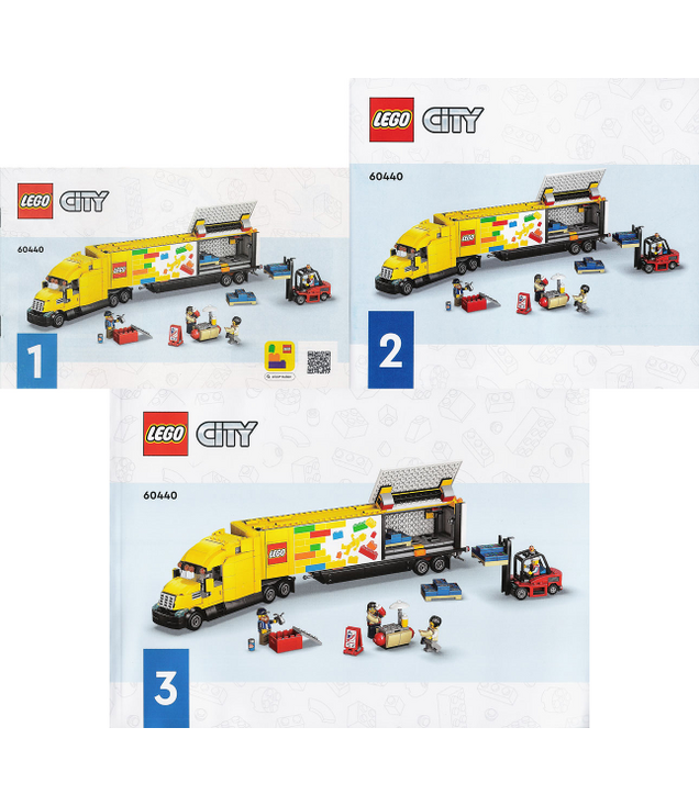 LEGO - LEGO-bezorgtruck-Instructieboek - | N