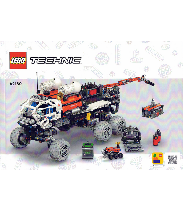 LEGO - Marsverkenningsrover met bemanning-Instructieboek - | N