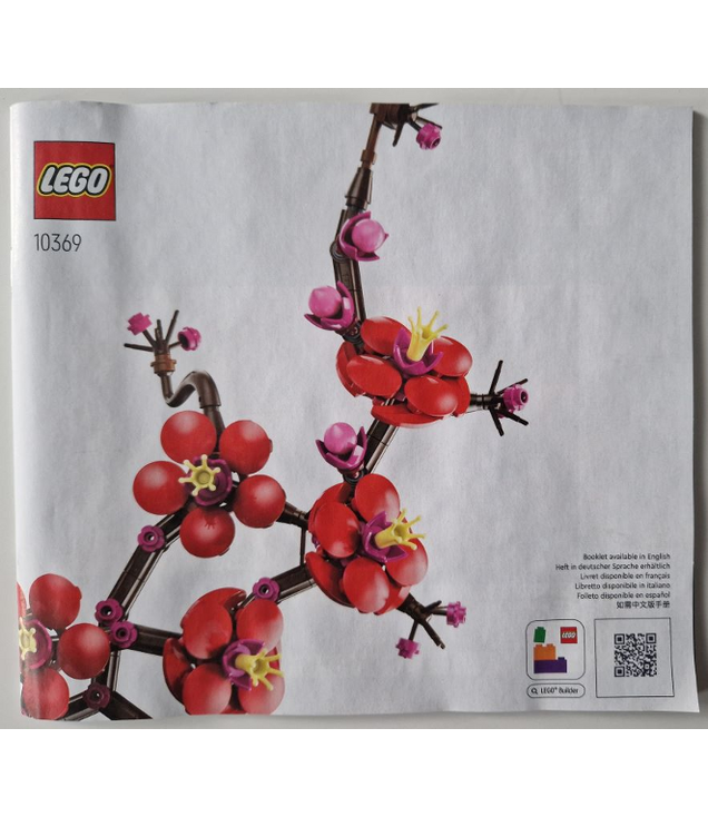 LEGO - Pruimenbloesem-Instructieboek - | N