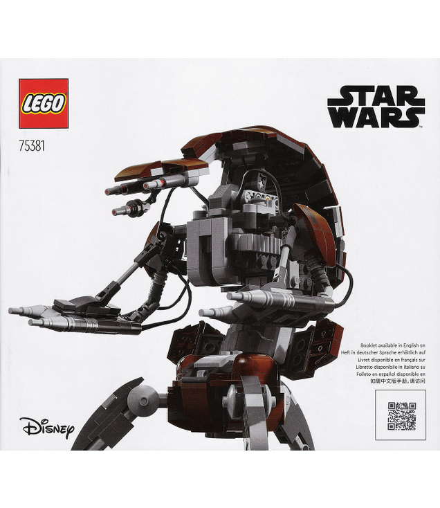 LEGO - Droideka-Instructieboek - | N