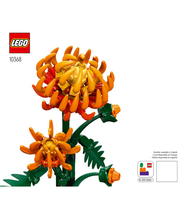 LEGO - Chrysant-Instructieboek - | N