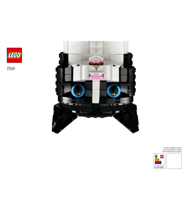 LEGO - Zwart-witte kat-Instructieboek - | N