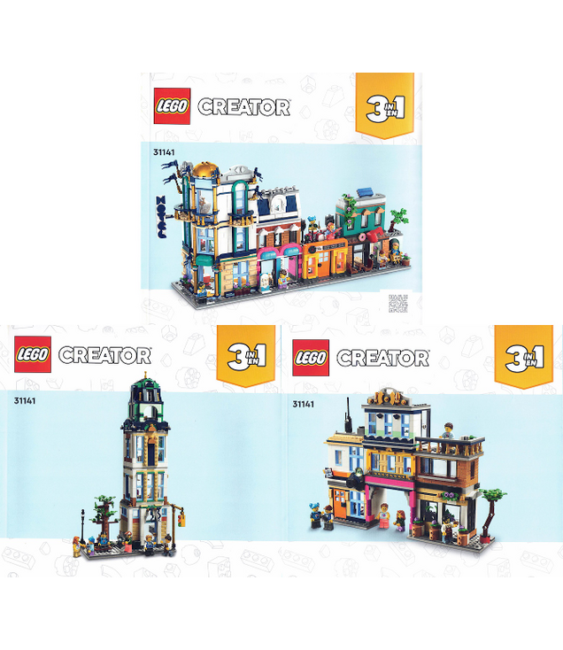 LEGO - Hoofdstraat-Instructieboek - | N