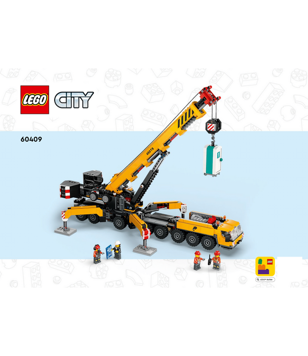 LEGO - Mobiele bouwkraan-Instructieboek - | N